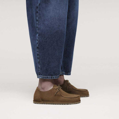 ビルケンシュトックBIRKENSTOCKUTTILACE（ウッティレース）レディース（幅狭）1030875（ベロアレザー／ダークティー）スニーカーコンフォートフラットシューズ「靴」