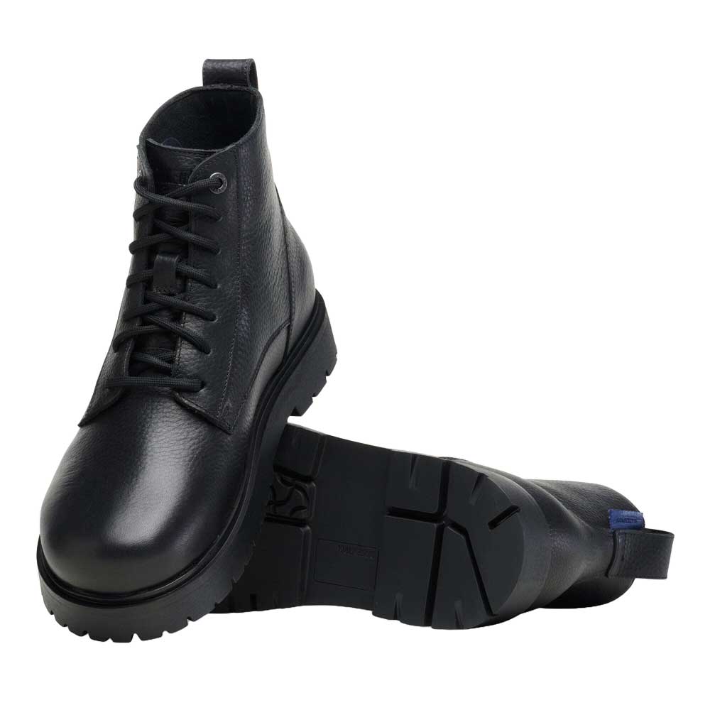 ビルケンシュトックBIRKENSTOCKHighwoodMidWaterproof（ハイウッドミッドウォータープルーフ）メンズ（幅広）1030942（ナチュラルレザー／ブラック）カジュアルビジネスコンフォートショートブーツ「靴」
