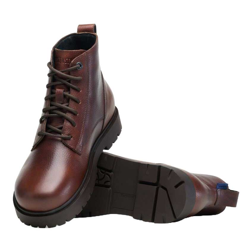 ビルケンシュトックBIRKENSTOCKHighwoodMidWaterproof（ハイウッドミッドウォータープルーフ）メンズ（幅広）1030961（ナチュラルレザー／チョコレート）カジュアルビジネスコンフォートショートブーツ「靴」