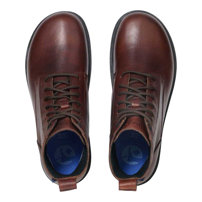 ビルケンシュトックBIRKENSTOCKHighwoodMidWaterproof（ハイウッドミッドウォータープルーフ）メンズ（幅広）1030961（ナチュラルレザー／チョコレート）カジュアルビジネスコンフォートショートブーツ「靴」