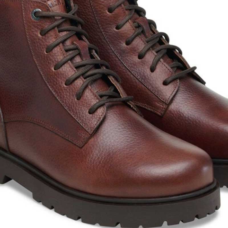 ビルケンシュトックBIRKENSTOCKHighwoodMidWaterproof（ハイウッドミッドウォータープルーフ）メンズ（幅広）1030961（ナチュラルレザー／チョコレート）カジュアルビジネスコンフォートショートブーツ「靴」