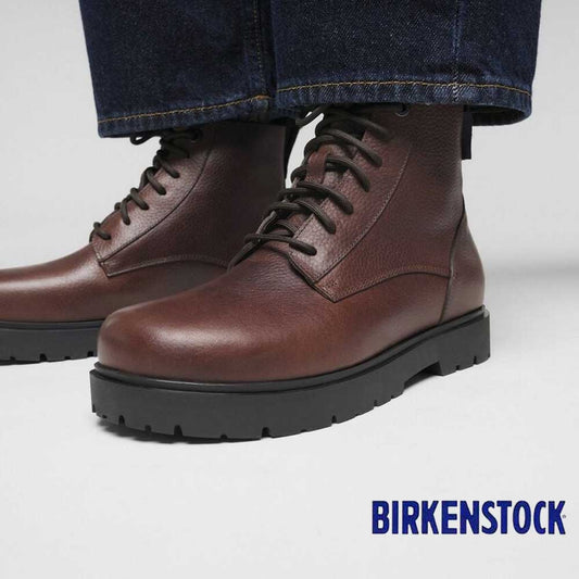 ビルケンシュトックBIRKENSTOCKHighwoodMidWaterproof（ハイウッドミッドウォータープルーフ）メンズ（幅広）1030961（ナチュラルレザー／チョコレート）カジュアルビジネスコンフォートショートブーツ「靴」