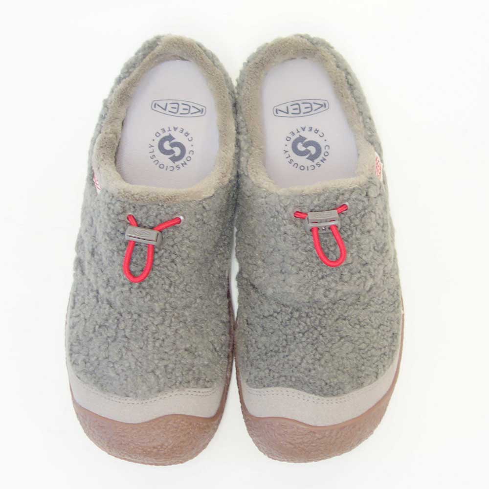 キーンKEENハウザースリースライド1031040Brindle/BrindleSherpaFleece（レディース）ソフトで温かみのあるリラックスクロッグ「靴」