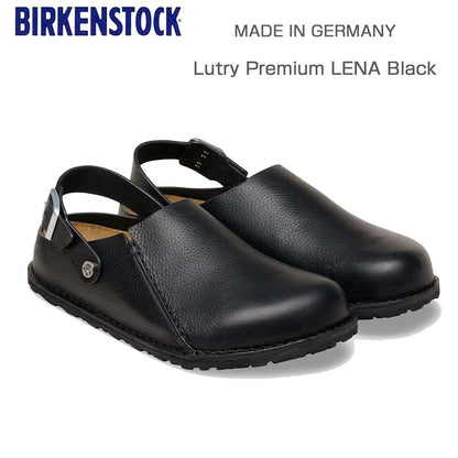 BIRKENSTOCKビルケンシュトックLutryPremium（ルトリープレミアム）1031273ブラック（メンズ）ナチュラルレザードイツ快適サンダル「靴」