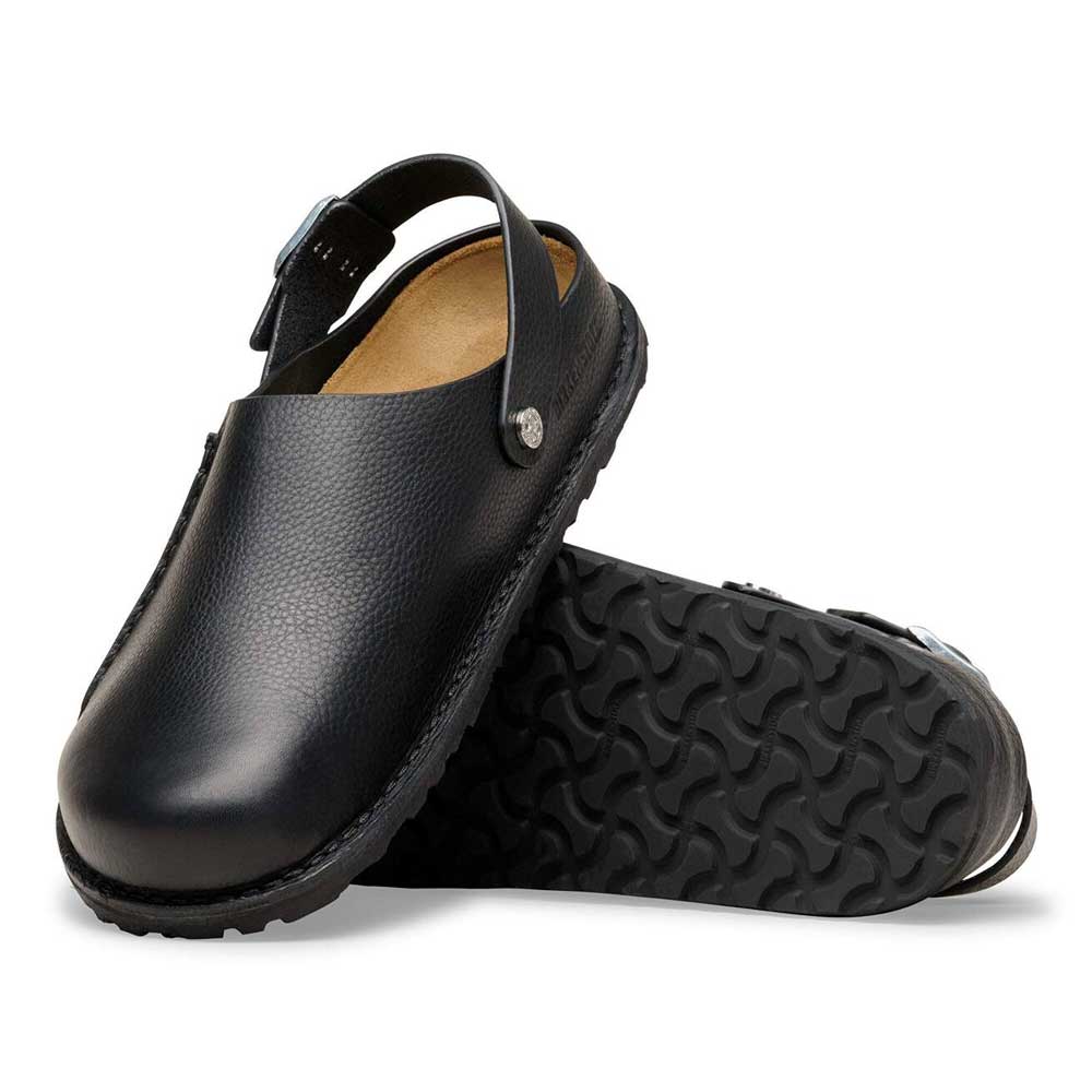 BIRKENSTOCKビルケンシュトックLutryPremium（ルトリープレミアム）1031273ブラック（メンズ）ナチュラルレザードイツ快適サンダル「靴」