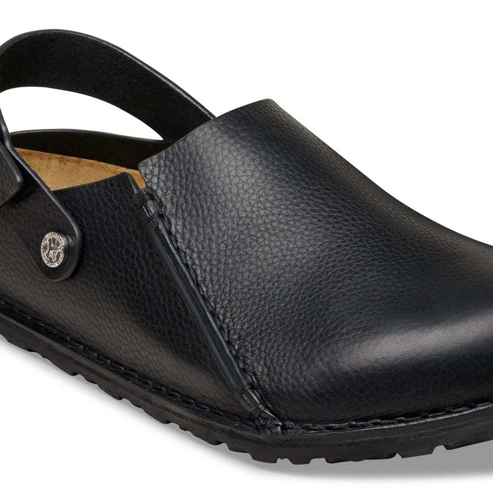 BIRKENSTOCKビルケンシュトックLutryPremium（ルトリープレミアム）1031273ブラック（メンズ）ナチュラルレザードイツ快適サンダル「靴」
