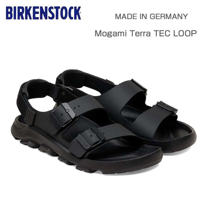 BIRKENSTOCKビルケンシュトックMogamiTerraTECLOOP（モガミテラテックループ）エイペックスブラック1031279（レギュラーフィット幅広）メンズサンダルコンフォート「靴」