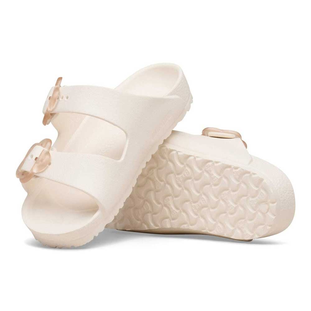 ビルケンシュトックBIRKENSTOCKArizonaFlowerEVAKidsアリゾナフラワーキッズサンダル1031291エッグシェルビーチサンダル