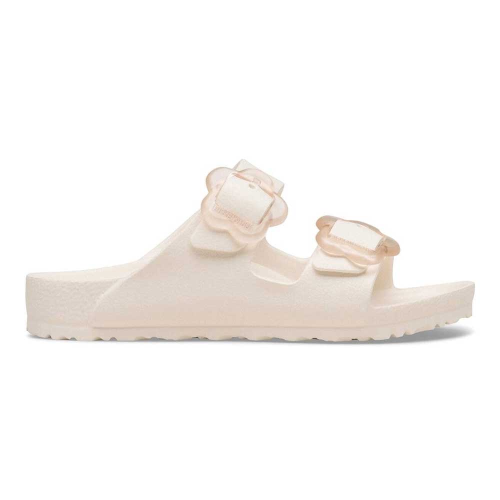 ビルケンシュトックBIRKENSTOCKArizonaFlowerEVAKidsアリゾナフラワーキッズサンダル1031291エッグシェルビーチサンダル