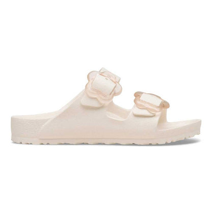 ビルケンシュトックBIRKENSTOCKArizonaFlowerEVAKidsアリゾナフラワーキッズサンダル1031291エッグシェルビーチサンダル