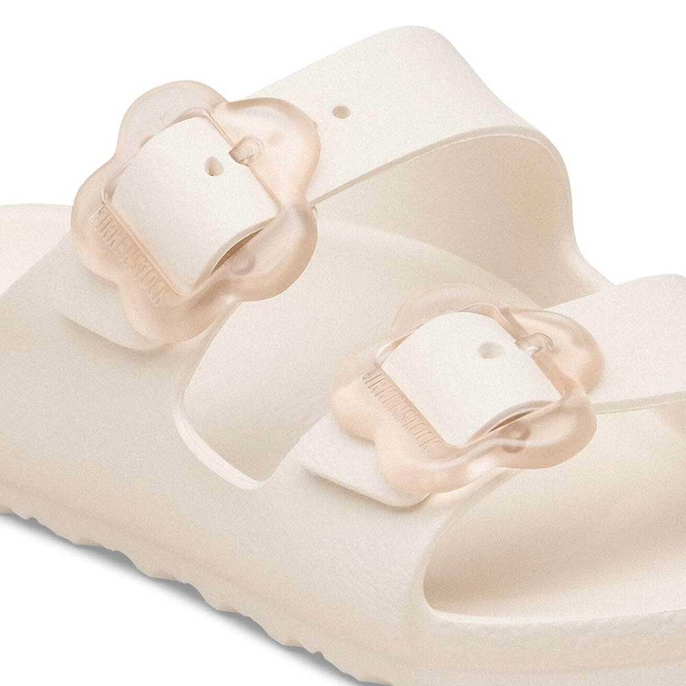 ビルケンシュトックBIRKENSTOCKArizonaFlowerEVAKidsアリゾナフラワーキッズサンダル1031291エッグシェルビーチサンダル