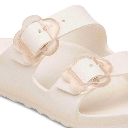 ビルケンシュトックBIRKENSTOCKArizonaFlowerEVAKidsアリゾナフラワーキッズサンダル1031291エッグシェルビーチサンダル