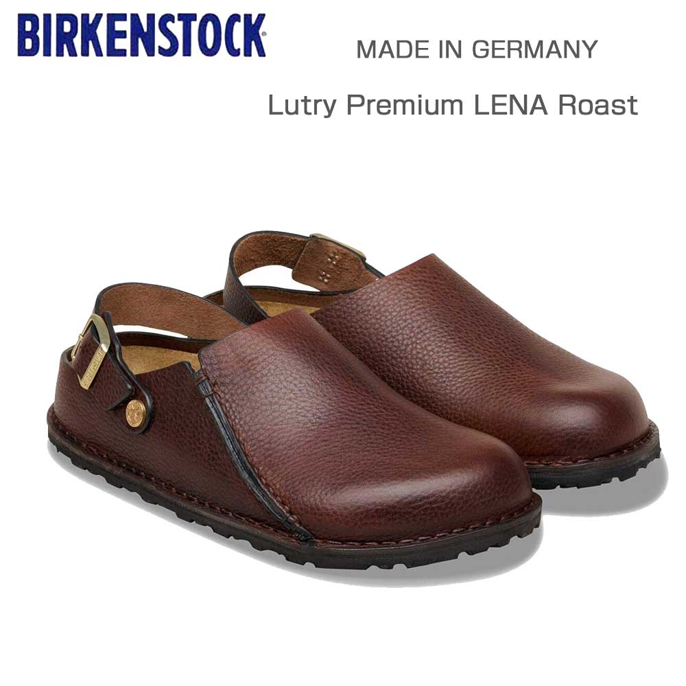 BIRKENSTOCKビルケンシュトックLutryPremium（ルトリープレミアム）1031314ロースト（メンズ）ナチュラルレザードイツ快適サンダル「靴」