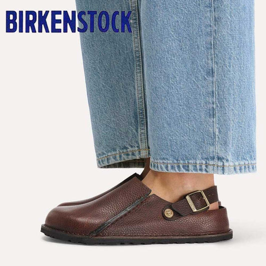 BIRKENSTOCKビルケンシュトックLutryPremium（ルトリープレミアム）1031314ロースト（メンズ）ナチュラルレザードイツ快適サンダル「靴」