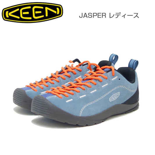 KEENキーンJASPERジャスパー1031335（レディース）カラー：FADEODENIM/SKIPPERBLUEアウトドアスニーカーウォーキングシューズ「靴」