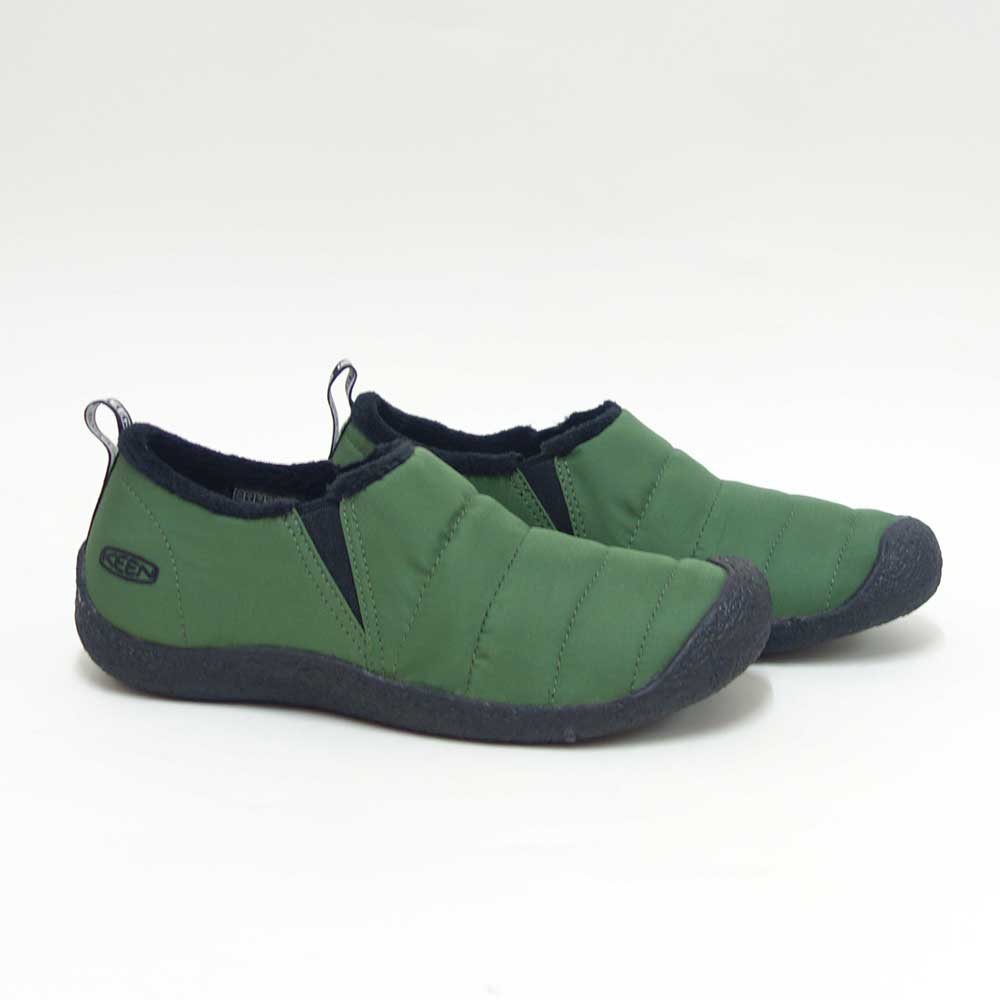 キーンKEENハウザーツー1031344BronzeGreen/Black（メンズ）ソフトなナイロン素材温かみのあるスリッポンシューズ「靴」