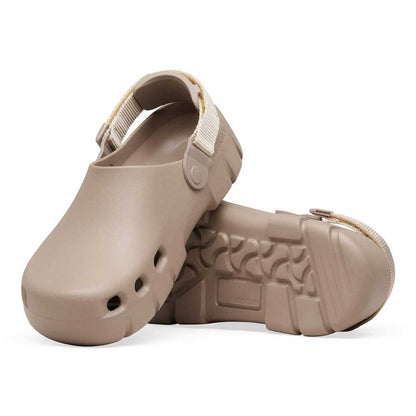 BIRKENSTOCKビルケンシュトックBirkiFlowTEX（ビルキフロー）ユニセックス1031364（グレイトープ/オイスター）EVAクロッグサボ「靴」