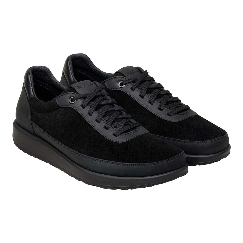 ビルケンシュトックBIRKENSTOCKHonnefCity（ホンネフシティ）メンズ（幅広）1031526（ブラック）スエードレザースニーカーコンフォートフラットシューズ「靴」