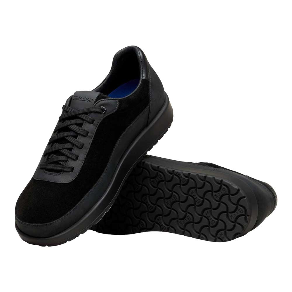ビルケンシュトックBIRKENSTOCKHonnefCity（ホンネフシティ）メンズ（幅広）1031526（ブラック）スエードレザースニーカーコンフォートフラットシューズ「靴」