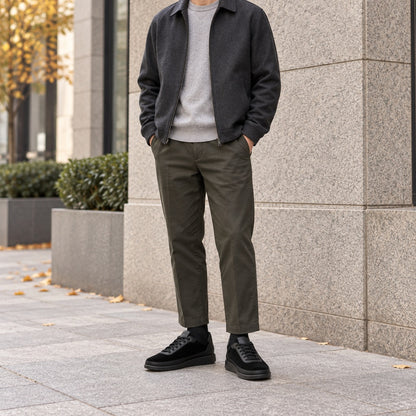 ビルケンシュトックBIRKENSTOCKHonnefCity（ホンネフシティ）メンズ（幅広）1031526（ブラック）スエードレザースニーカーコンフォートフラットシューズ「靴」