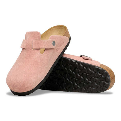 ビルケンシュトックBIRKENSTOCKBoston（ボストン）レディース幅狭（ナローフィット）1031635（スエードレザー／PinkClay）サボクロッグドイツ製快適サンダル「靴」