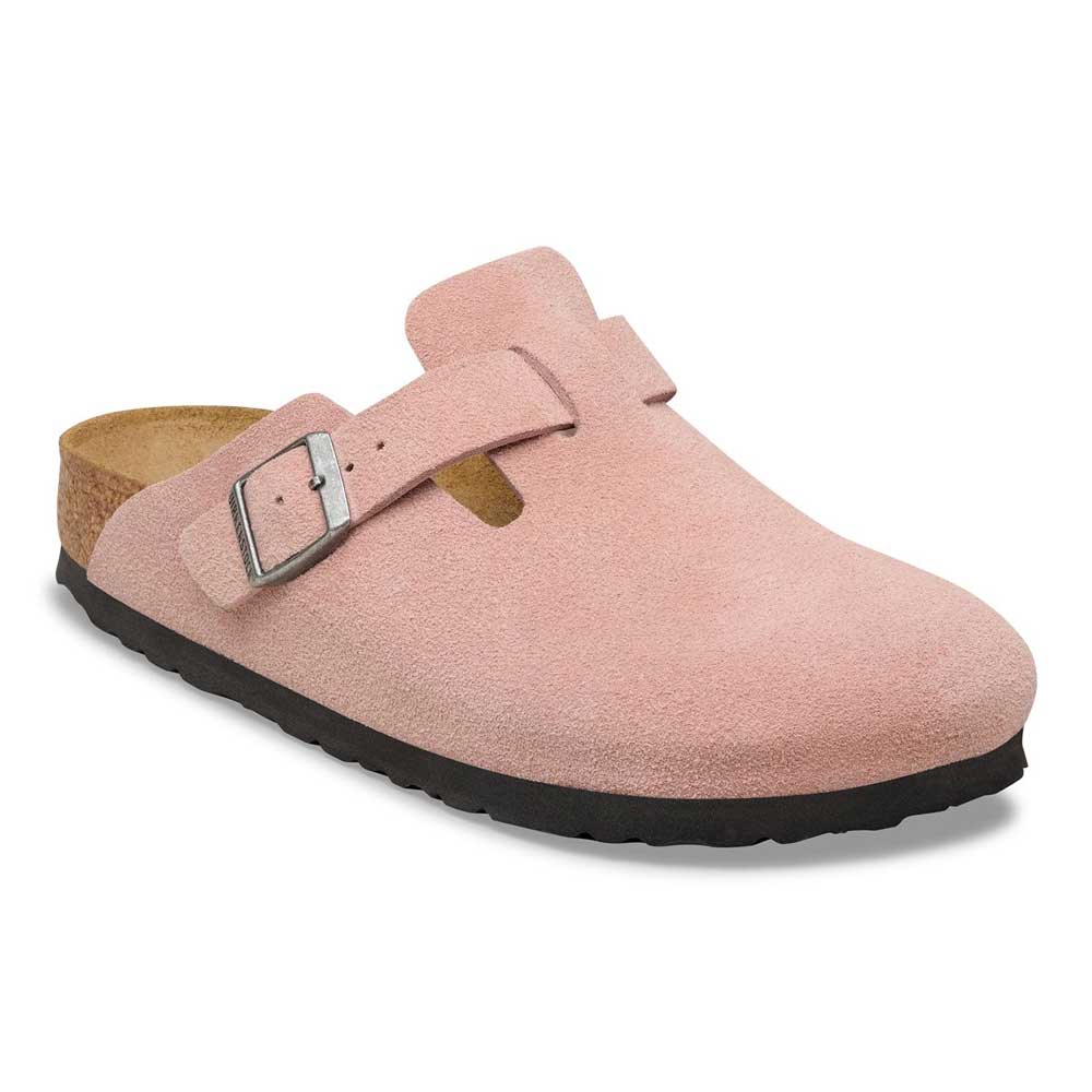 ビルケンシュトック BIRKENSTOCK Boston（ボストン）レディース 幅狭（ナローフィット） 1031635（スエードレザー／Pink Clay） サボ クロッグ ドイツ製快適サンダル 「靴」