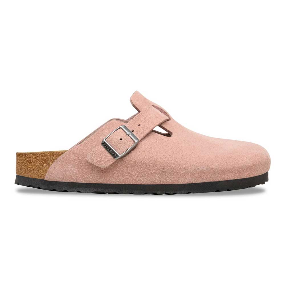 ビルケンシュトックBIRKENSTOCKBoston（ボストン）レディース幅狭（ナローフィット）1031635（スエードレザー／PinkClay）サボクロッグドイツ製快適サンダル「靴」