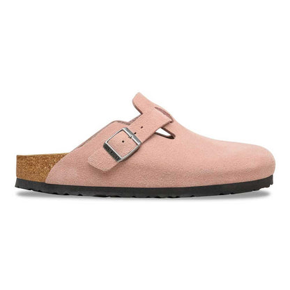 ビルケンシュトックBIRKENSTOCKBoston（ボストン）レディース幅狭（ナローフィット）1031635（スエードレザー／PinkClay）サボクロッグドイツ製快適サンダル「靴」