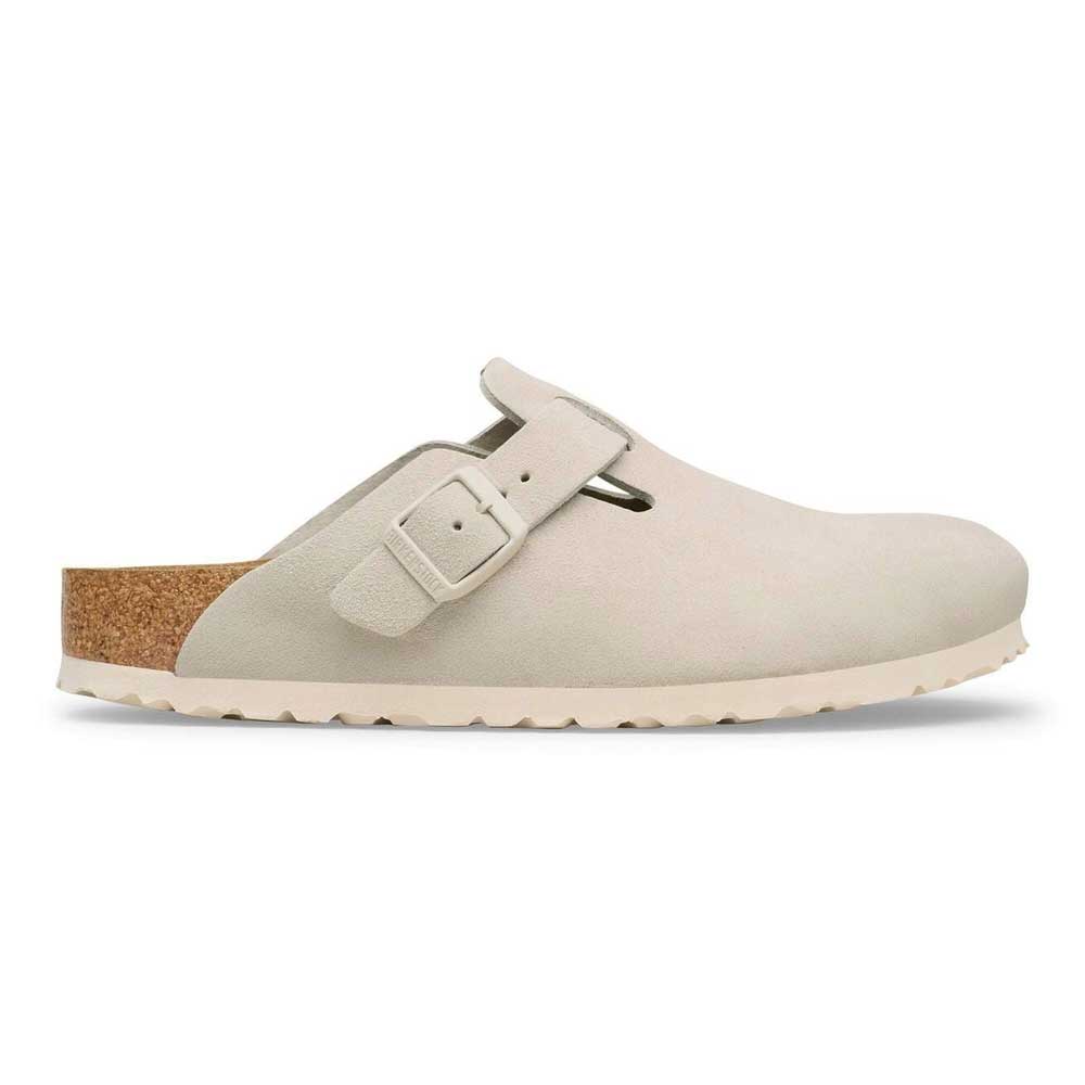 ビルケンシュトックBIRKENSTOCKBoston（ボストン）レディース幅狭（ナローフィット）1031662（スエードレザー／オイスター）サボクロッグドイツ製快適サンダル「靴」