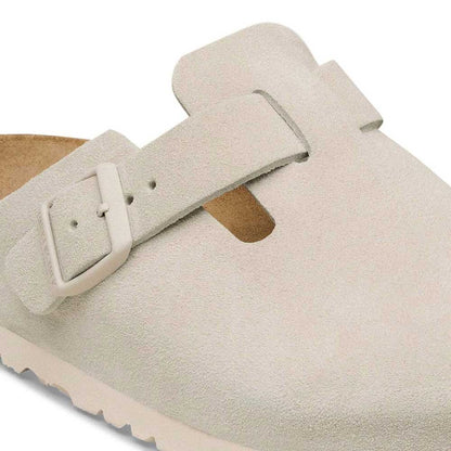 ビルケンシュトックBIRKENSTOCKBoston（ボストン）レディース幅狭（ナローフィット）1031662（スエードレザー／オイスター）サボクロッグドイツ製快適サンダル「靴」