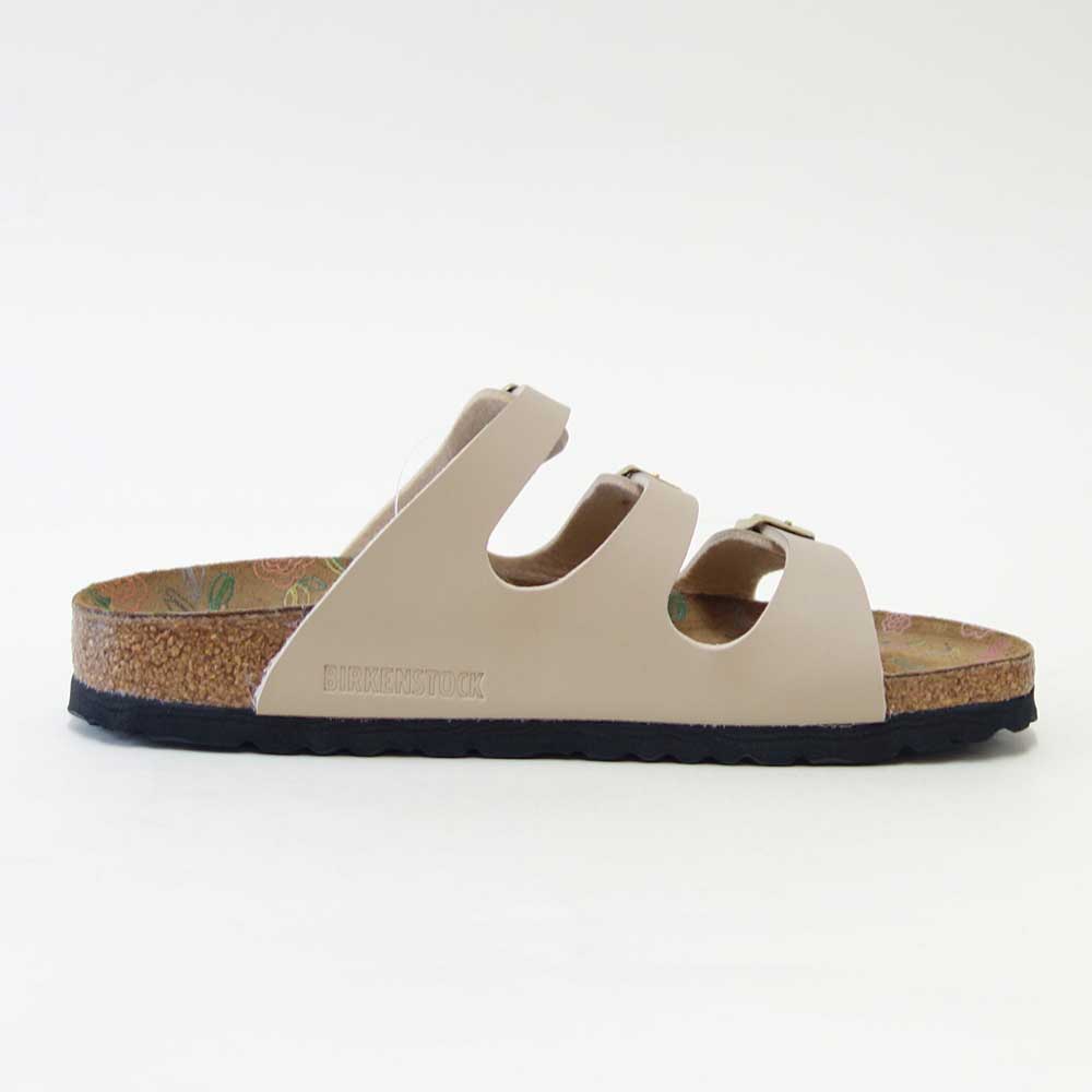 BIRKENSTOCKビルケンシュトックFLORIDA（フロリダ）サンドキャッスル1031715（ナローフィット幅狭）フラワープリントインソールドイツ生まれの快適サンダル「靴」