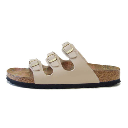 BIRKENSTOCK ビルケンシュトック FLORIDA（フロリダ）サンドキャッスル 1031715（ナローフィット 幅狭） フラワープリントインソール ドイツ生まれの快適サンダル 「靴」