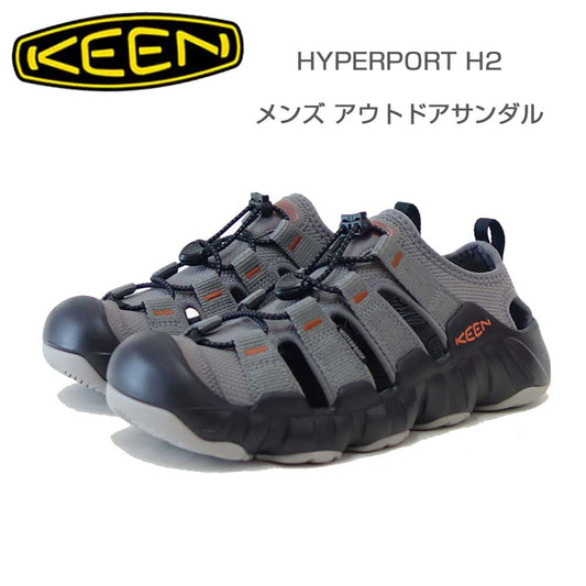KEENキーンHYPERPORTH2ハイパーポートエイチツー1031743（メンズ）カラー：SteelGrey/BurntBrickスポーツサンダルウォーターシューズ「靴」