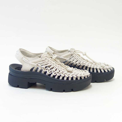 KEENキーンUNEEKPLT（ユニーク）1031884（レディース）カラー：BirchSmoothLea厚底バックストラップスリッポンスニーカーサンダルオープンエアー「靴」