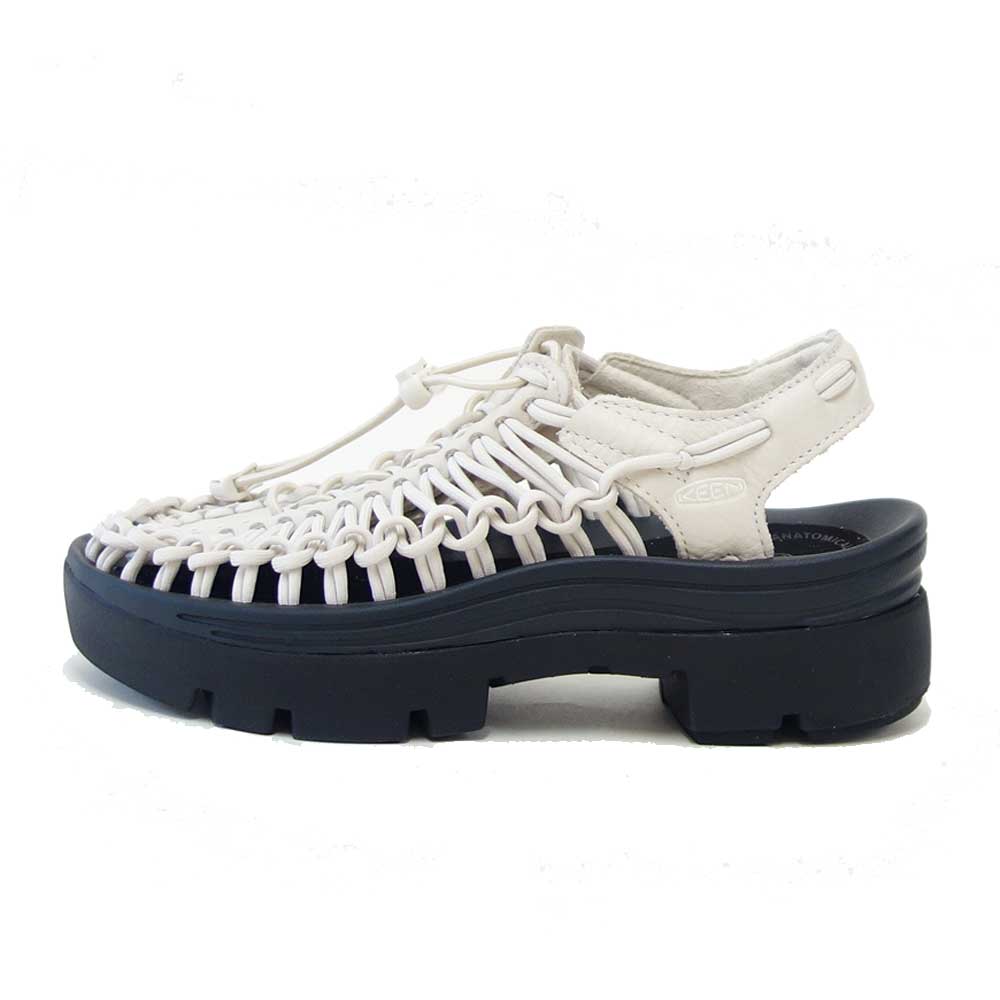 KEENキーンUNEEKPLT（ユニーク）1031884（レディース）カラー：BirchSmoothLea厚底バックストラップスリッポンスニーカーサンダルオープンエアー「靴」
