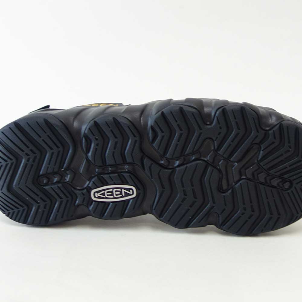 KEENキーンHYPERPORTFISHERMANLEATHERハイパーポートフィッシャーマン1031893（メンズ）カラー：Black/KeenYellowスポーツサンダルウォーターシューズ「靴」