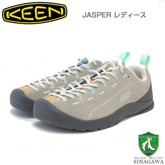KEENキーンJASPERジャスパー1032127（レディース）カラー：AbbeyStone/OakBuffアウトドアスニーカーウォーキングシューズ「靴」
