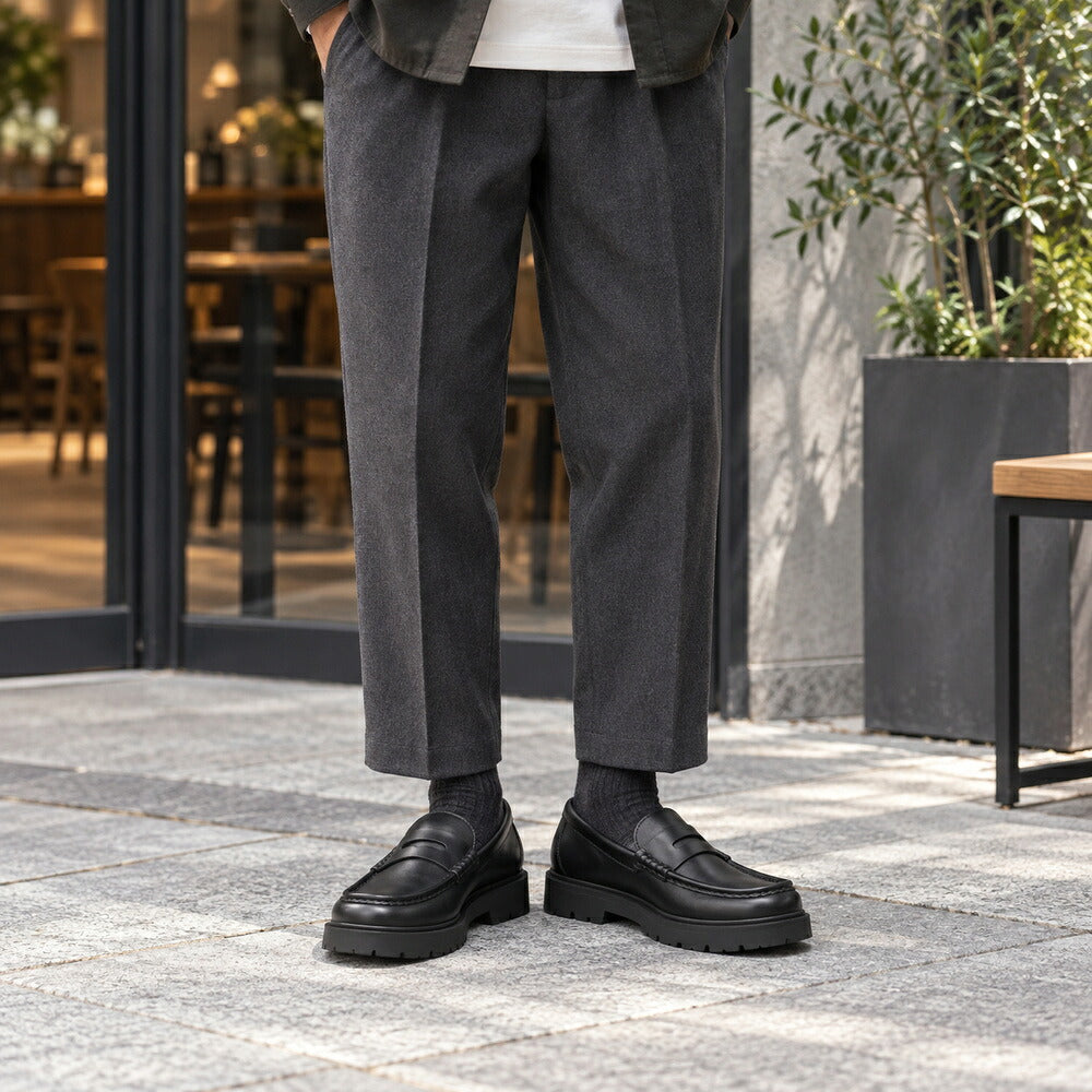 ビルケンシュトックBIRKENSTOCK（ハイウッドローファー）メンズ（幅広）1032594（ブラック）カジュアルビジネスコンフォートフラットシューズ「靴」
