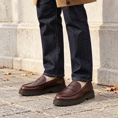 ビルケンシュトックBIRKENSTOCK（ハイウッドローファー）メンズ（幅広）1032616（カラフェ）カジュアルビジネスコンフォートフラットシューズ「靴」