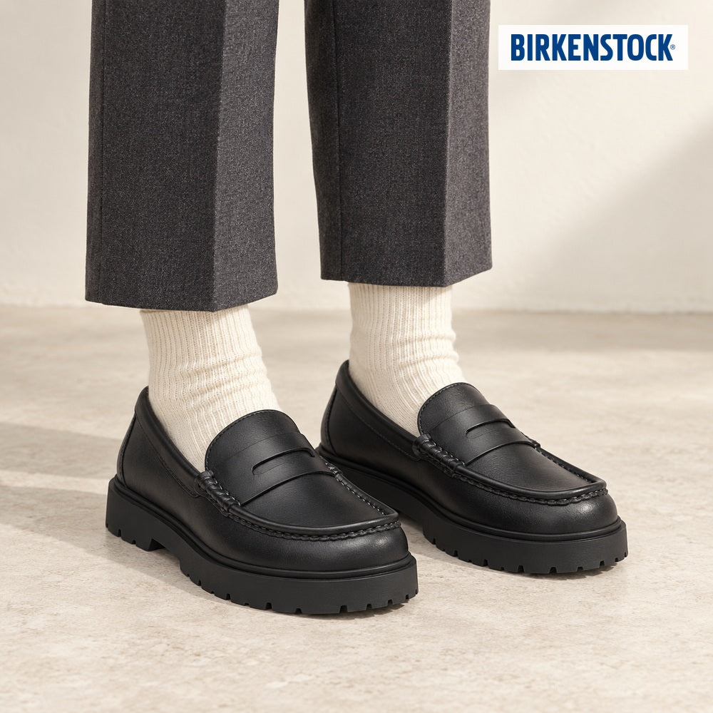 ビルケンシュトックBIRKENSTOCK（ハイウッドローファー）ナロー（幅狭タイプ）レディース1032652（ブラック）カジュアルビジネスコンフォートフラット「靴」