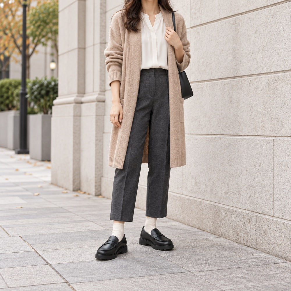 ビルケンシュトックBIRKENSTOCK（ハイウッドローファー）ナロー（幅狭タイプ）レディース1032652（ブラック）カジュアルビジネスコンフォートフラット「靴」