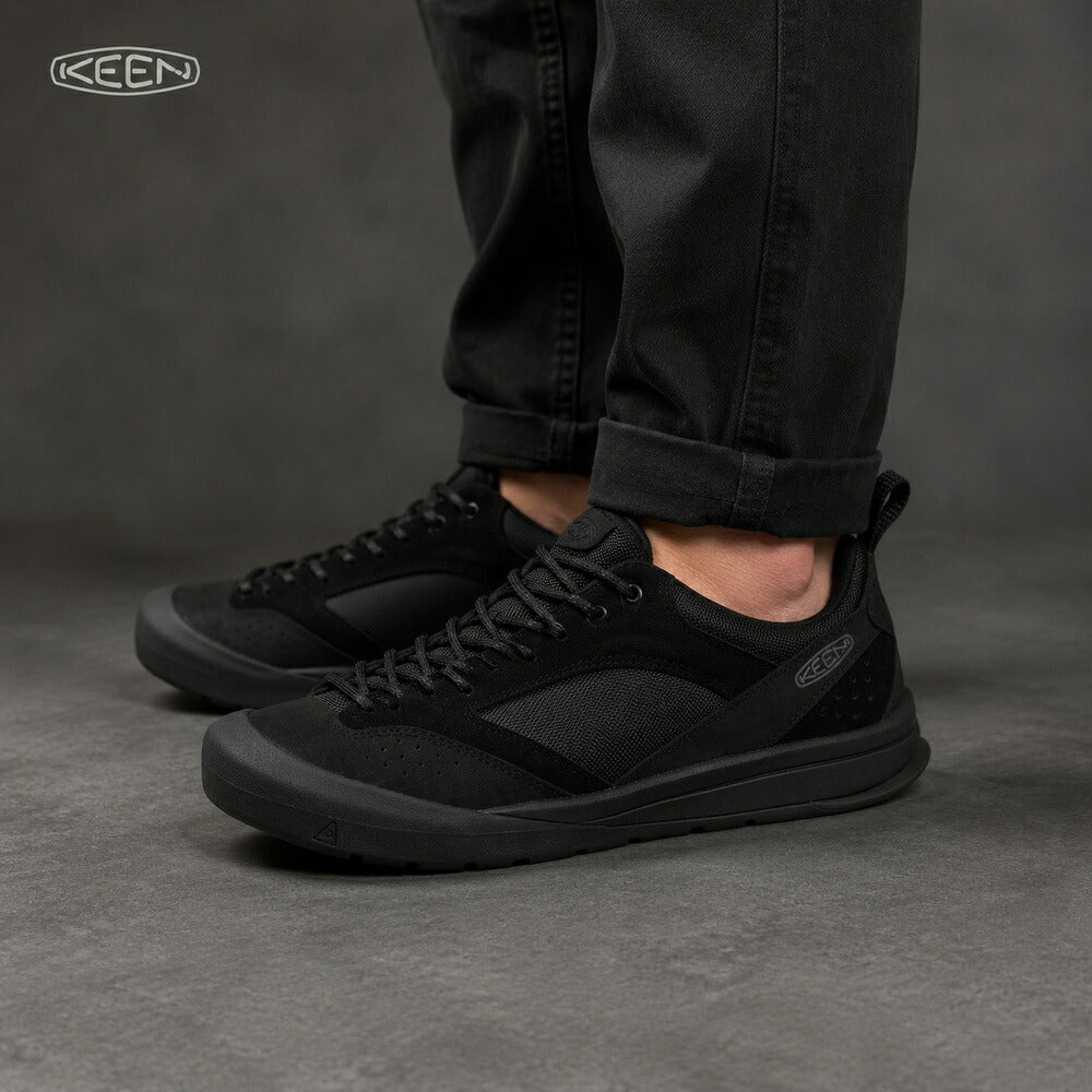 KEENキーンJASPERIIIジャスパー31032681（メンズ）カラー：black/blackアウトドアスニーカーウォーキングシューズ「靴」