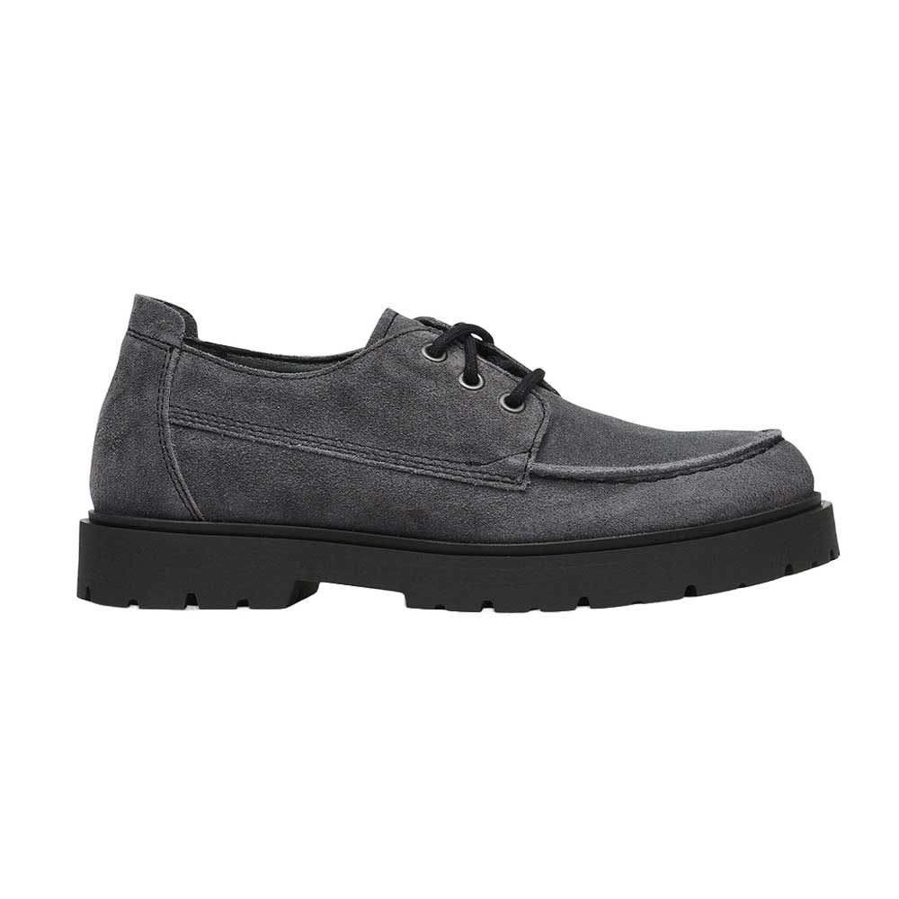 ビルケンシュトックBIRKENSTOCK（ハイウッドモックレースロウ）メンズ（幅広）1032701（スエード／チャコール）カジュアルビジネスコンフォートフラットシューズ「靴」