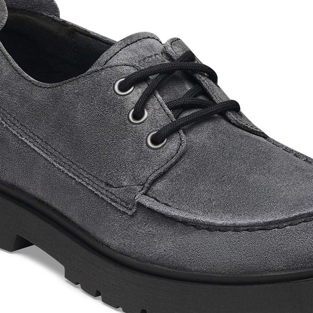 ビルケンシュトックBIRKENSTOCK（ハイウッドモックレースロウ）メンズ（幅広）1032701（スエード／チャコール）カジュアルビジネスコンフォートフラットシューズ「靴」