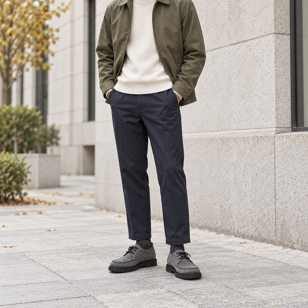 ビルケンシュトックBIRKENSTOCK（ハイウッドモックレースロウ）メンズ（幅広）1032701（スエード／チャコール）カジュアルビジネスコンフォートフラットシューズ「靴」