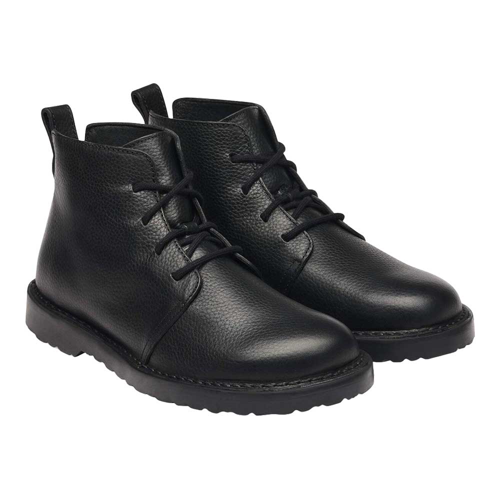 ビルケンシュトックBIRKENSTOCKUppsalaMid（アップサラミッド）レディース（幅狭）1032786（ナチュラルレザー／ブラック）ショートブーツコンフォートフラットシューズ「靴」