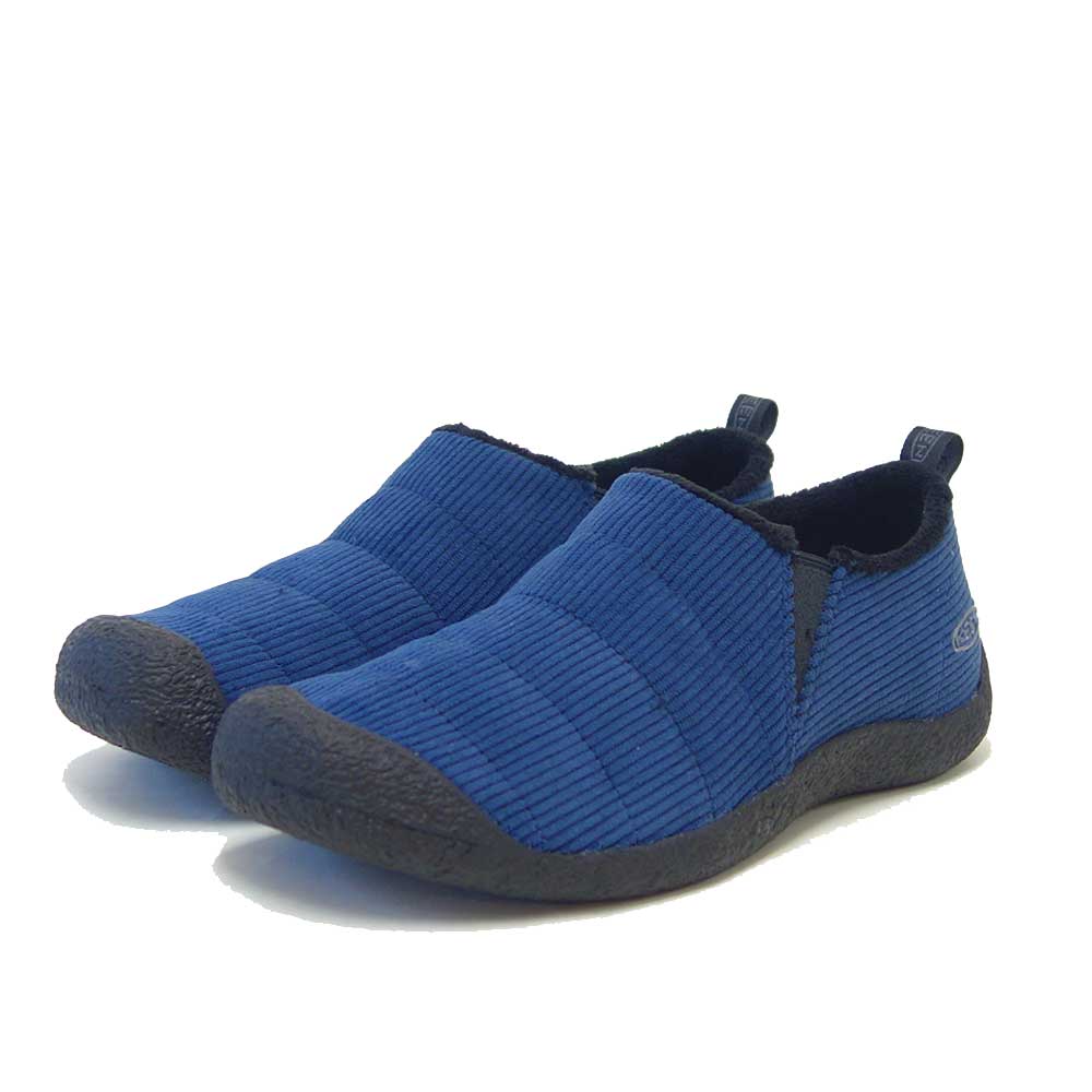 キーンKEENハウザーツー1032952NavalAcademyCorduroy（メンズ）ソフトなナイロン素材温かみのあるスリッポンシューズ「靴」