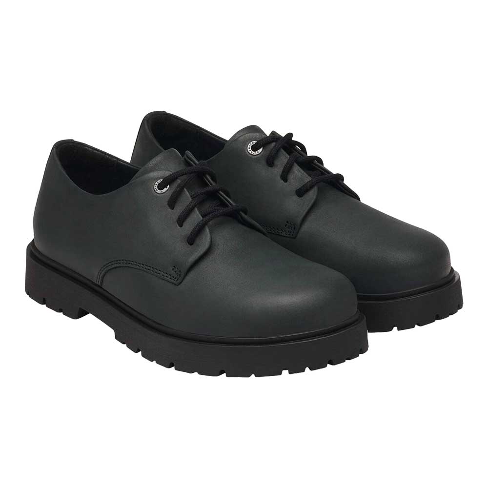 ビルケンシュトックBIRKENSTOCKHighwoodLaceLow（ハイウッドレースロー）メンズ（幅広）1033117（オイルドヌバックレザー／ブラック）カジュアルビジネスコンフォートフラットシューズ「靴」