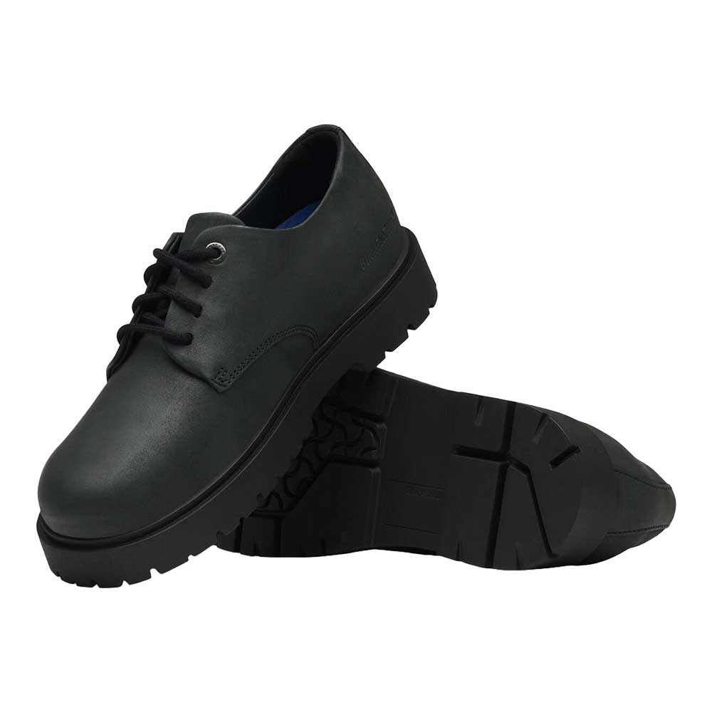 ビルケンシュトックBIRKENSTOCKHighwoodLaceLow（ハイウッドレースロー）メンズ（幅広）1033117（オイルドヌバックレザー／ブラック）カジュアルビジネスコンフォートフラットシューズ「靴」