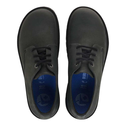 ビルケンシュトックBIRKENSTOCKHighwoodLaceLow（ハイウッドレースロー）メンズ（幅広）1033117（オイルドヌバックレザー／ブラック）カジュアルビジネスコンフォートフラットシューズ「靴」